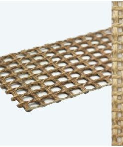 Băng tải lưới chịu nhiệt Teflon màu nâu 4x4mm