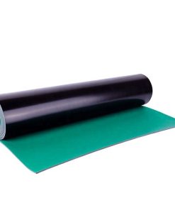 Thảm cao su chống tĩnh điện xanh đậm mặt mờ dày 2mm